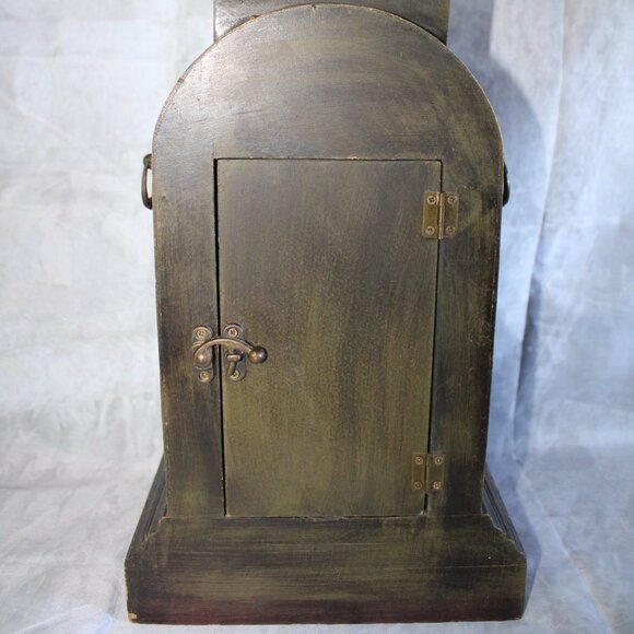 Three Hands Corp. Mantel Clock Style Clock WORKS! - Picture 8 of 13